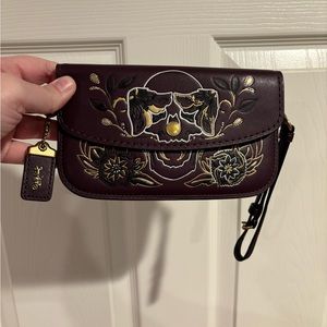 Coach Tattoo Wristlet
